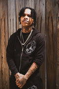Black tech zip up